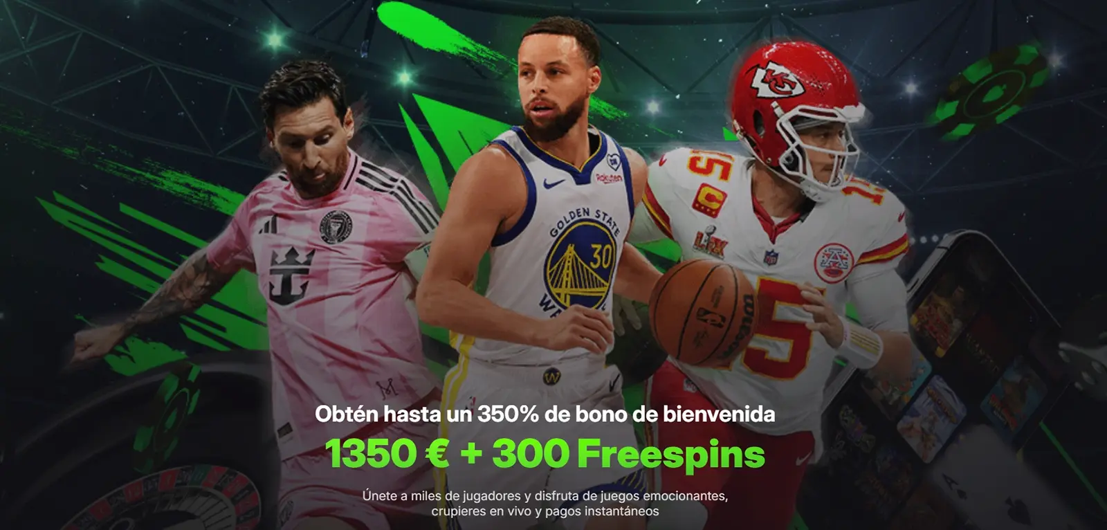 VibeBet Casino Banner Es