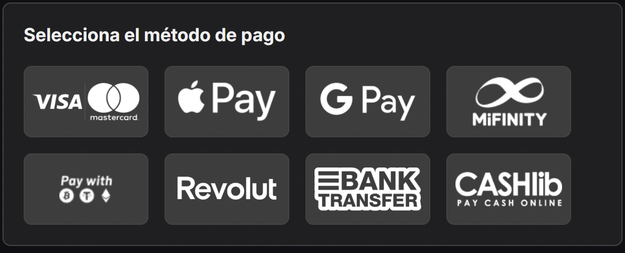 Banca y depósitos en VibeBet Casino ES
