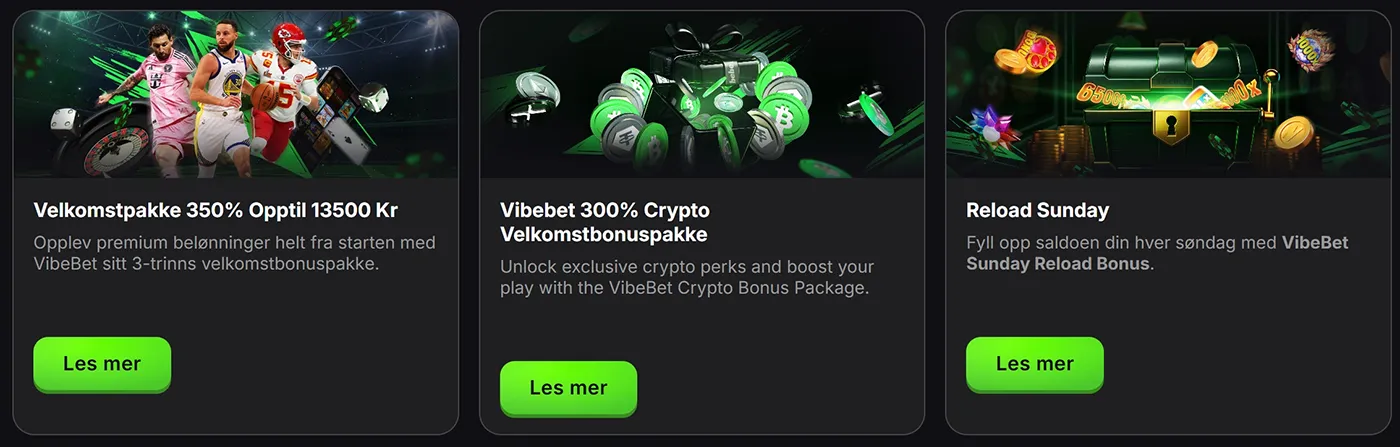 VibeBet Casino NO Kampanjer