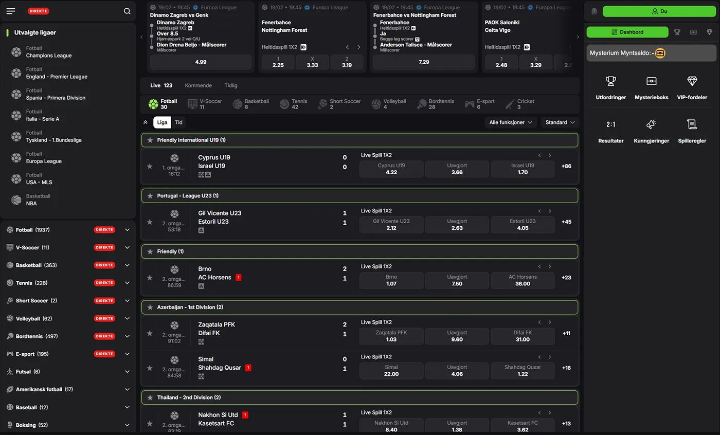 VibeBet Casino NO Sportsbetting