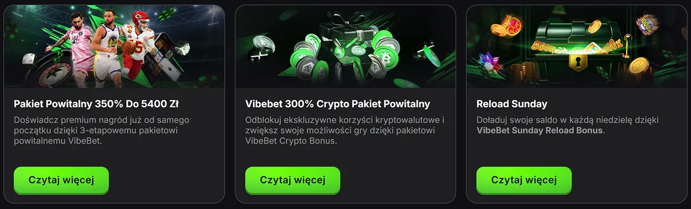 Promocje VibeBet Casino PL